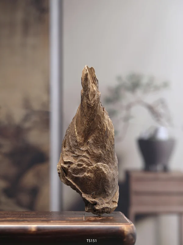 达拉干百年树丁天然沉香摆件实物
